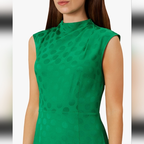 Hobbs of London Emerald Green Dress, size 12 - Picture 4 of 7